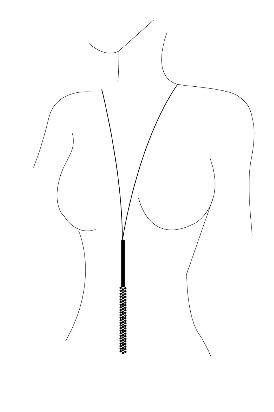 Bijoux Indiscrets Magnifique Necklace Whip 4 Bijoux Indiscrets Magnifique Necklace Whip