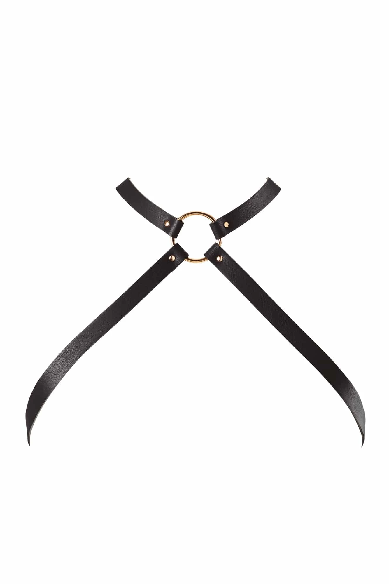 Bijoux Indiscrets New In Maze Black Cross Chest Harness 2 Bijoux Indiscrets New In Maze Black Cross Chest Harness