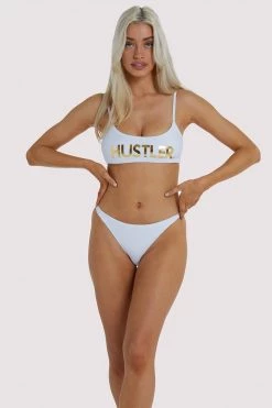 Hustler White Tanga Bikini Brief Swimwear
