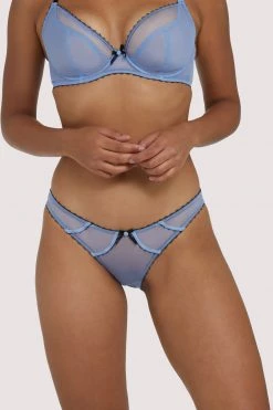 Deja Day Grace Lavender Mesh Brief