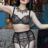Dita Von Teese Lingerie Black Fantastique Bra New In Bras