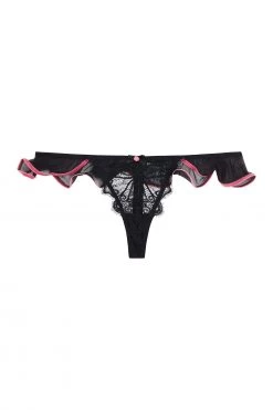 Playful Promises Monica Ribbon Slot Thong Outlet