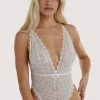 Wolf & Whistle Ariana Ivory Everyday Lace Body Everyday Lingerie
