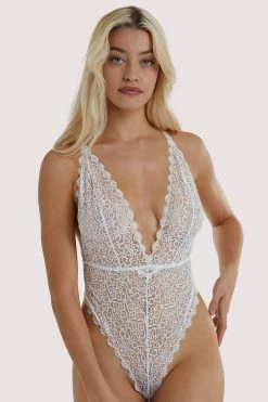 Wolf & Whistle Ariana Ivory Everyday Lace Body Everyday Lingerie