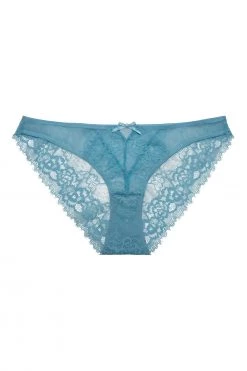 Deja Day Knickers Sophia Light Blue Brazilian Brief