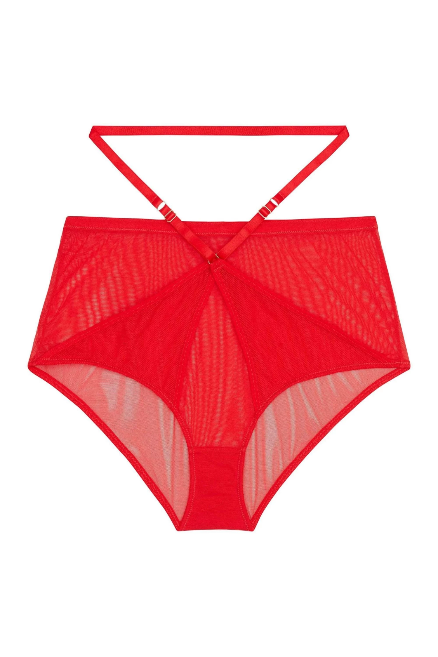 Playful Promises New In Eddie Red Crossover Wrap High Waist Brief 9 Playful Promises New In Eddie Red Crossover Wrap High Waist Brief
