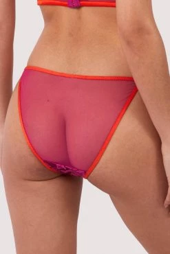 Kilo Brava Hot Pink Lace Bikini Brief New In