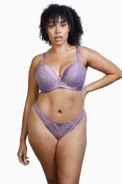 Deja Day Everyday Lingerie Sophia Heather Plunge & Push Up Bra