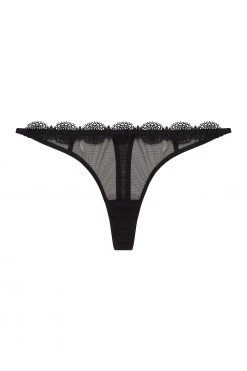 Wolf & Whistle Outlet WW X Charlotte McKinney Astrid Mesh And Lace Thong 6 Wolf & Whistle Outlet WW X Charlotte McKinney Astrid Mesh And Lace Thong