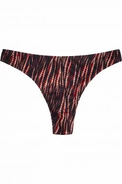 Wolf & Whistle Eco Leopard Tie Dye Brazilian Brief Knickers