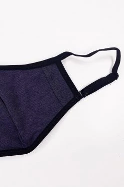 Playful Promises Accessories Blue Paisley Face Mask 7 Playful Promises Accessories Blue Paisley Face Mask