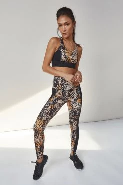 Wolf & Whistle Mixed Animal Leggings