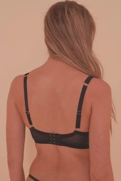 Playful Promises Outlet Jaquelina Mustard Contrast Quarter Cup Bra Fuller Bust 8 Playful Promises Outlet Jaquelina Mustard Contrast Quarter Cup Bra Fuller Bust