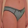 Playful Promises Outlet Kendra Emerald Scalloped Brief