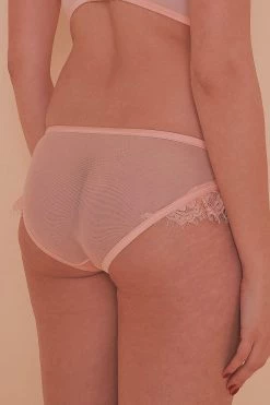 Playful Promises Bernadette Peach Corset Front Brief Outlet