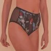 Felicity Hayward X PP Elly Sequin Black HW Brief Core Knickers
