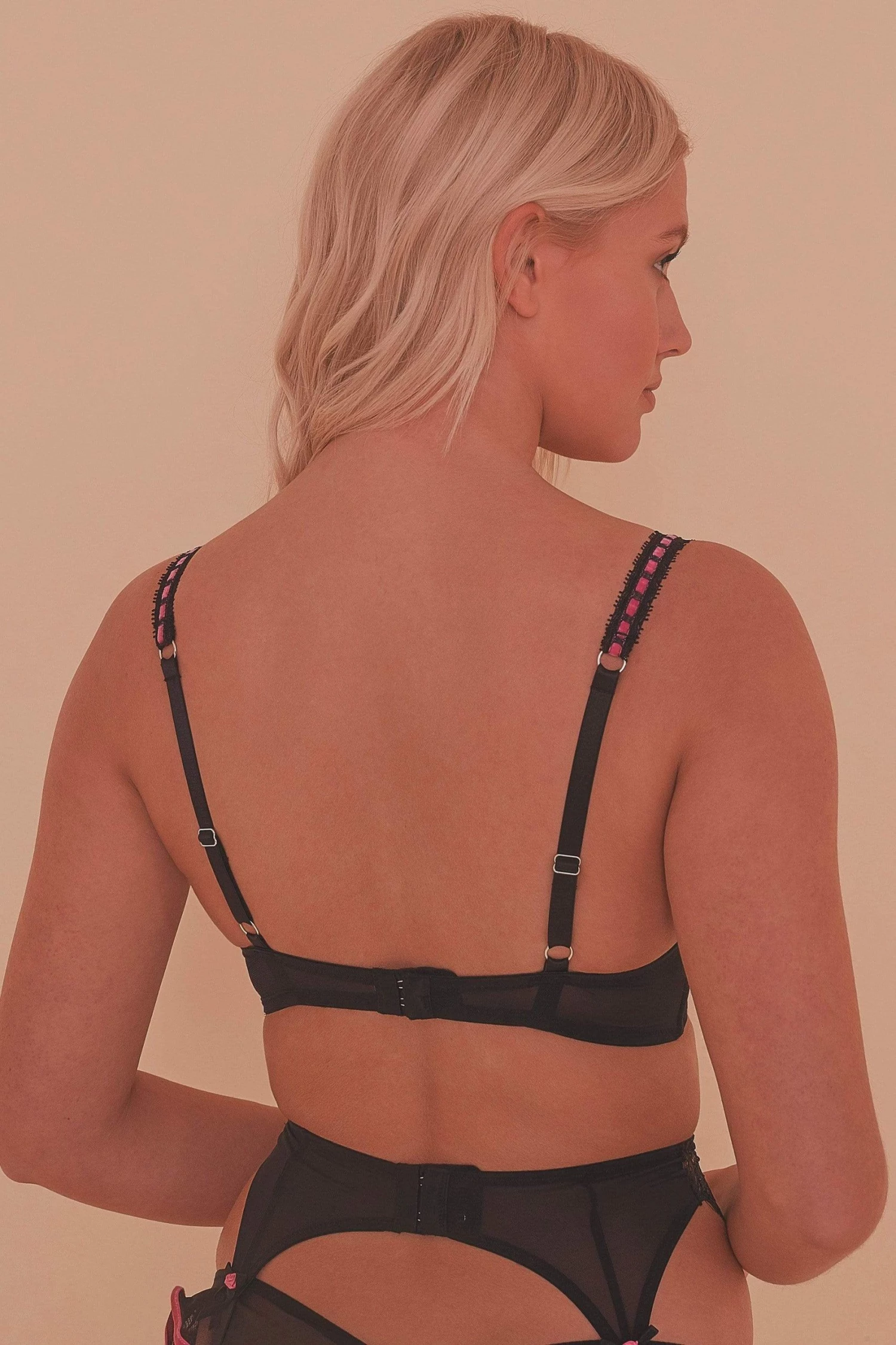 Playful Promises Bras Monica Ribbon Slot Lace Bra 3 Playful Promises Bras Monica Ribbon Slot Lace Bra