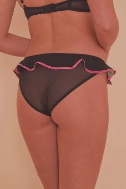Playful Promises Knickers Monica Ribbon Slot Brief