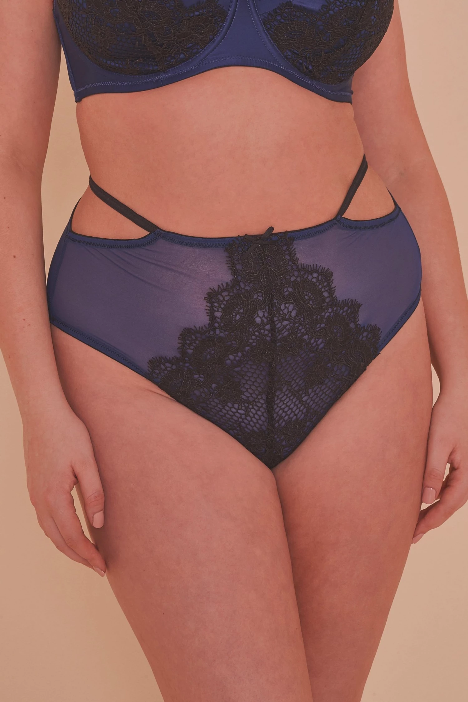 Playful Promises Knickers Tabitha Blue Embroidery Curve HW Brief 1 Playful Promises Knickers Tabitha Blue Embroidery Curve HW Brief