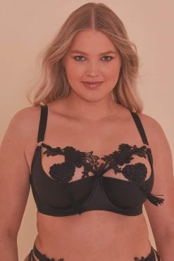 Playful Promises Virginia Guipure Quarter Cup Bra