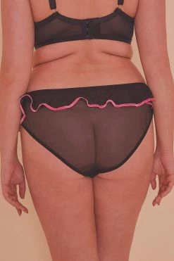 Playful Promises Knickers Monica Ribbon Slot Brief