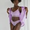 Wolf & Whistle Ariana Lilac Everyday Lace Bralette