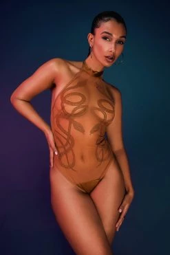 Thistle And Spire Medusa Liquid Gold Bodysuit