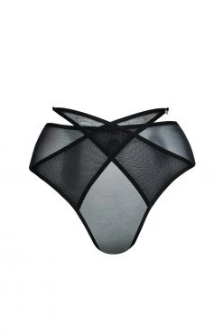Scantilly By Curvy Kate Black Magic High Waist Brazilian