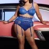 Dita Von Teese Lingerie New In Vedette Capri Blue Underwire Curve Bra