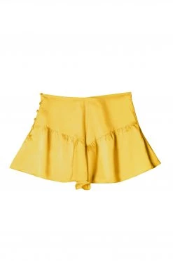 Bettie Page Lingerie French Knicker Chartreuse 9 Bettie Page Lingerie French Knicker Chartreuse