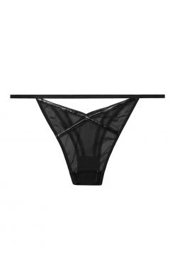 Hustler Kelly Black PVC Brief