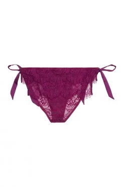 Peek & Beau Outlet Bryn Purple Lace Frill Brief 5 Peek & Beau Outlet Bryn Purple Lace Frill Brief