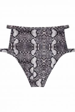 Wolf & Whistle Eco Snakeskin Chain High Waist Brief