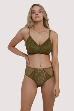 Deja Day Emma Olive Highwaist Brief Knickers