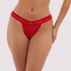 Squish Free Sexy Summer Brief Leomie Red Cherry Thong