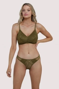 Deja Day Knickers Emma Olive Brazillian Brief