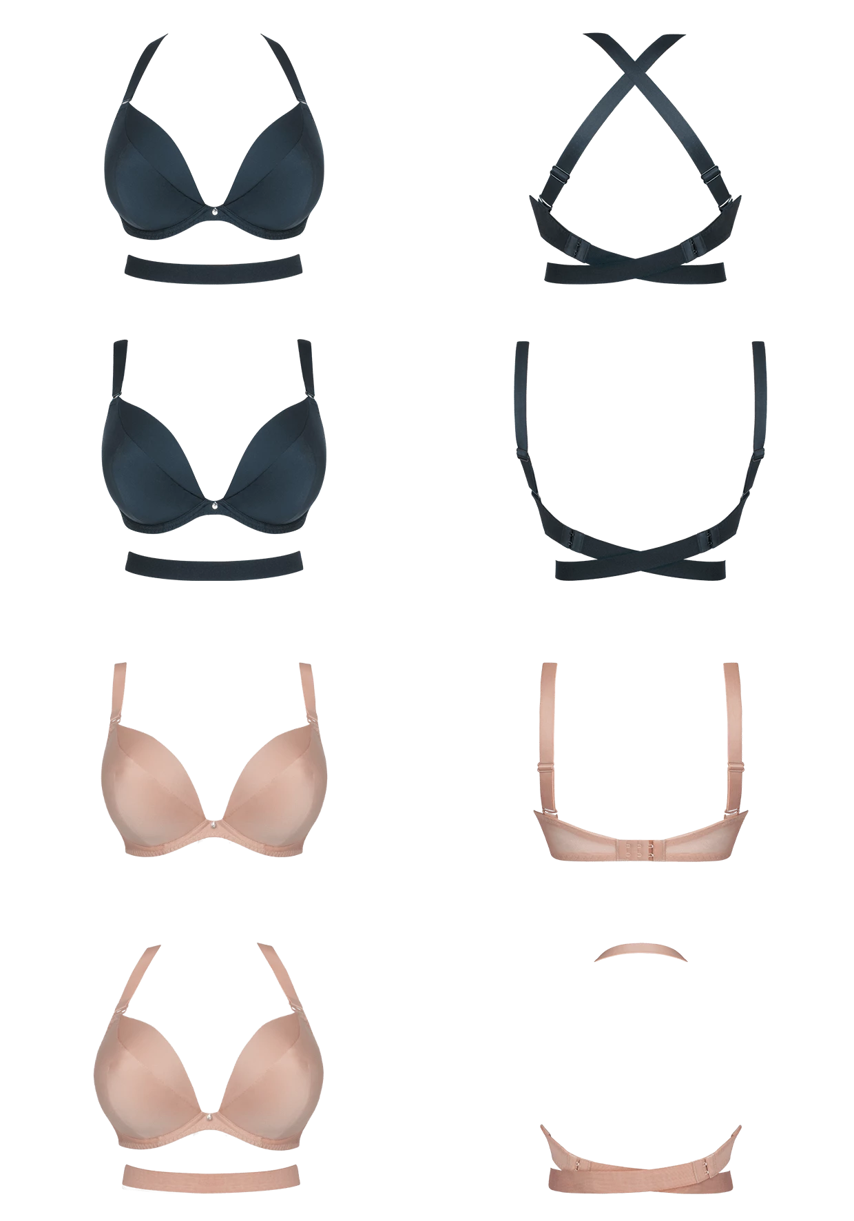 Curvy Kate Everyday Lingerie Latte Super Plunge Multiway Bra 5 Curvy Kate Everyday Lingerie Latte Super Plunge Multiway Bra