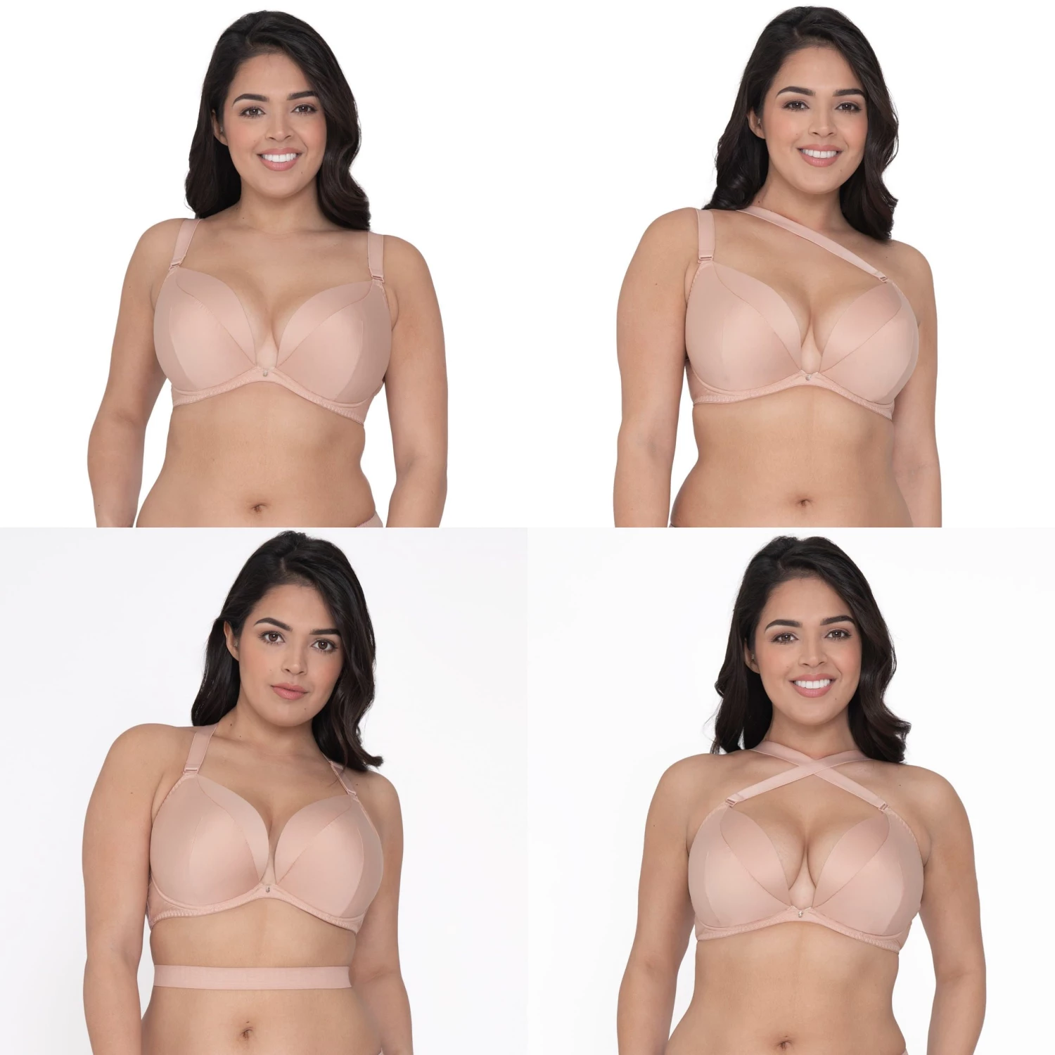 Curvy Kate Everyday Lingerie Latte Super Plunge Multiway Bra 4 Curvy Kate Everyday Lingerie Latte Super Plunge Multiway Bra
