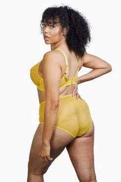 Deja Day Emma Mustard Yellow Ultimate Comfort Wireless Bra