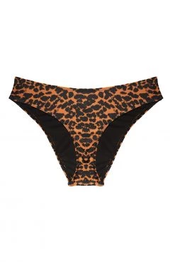 Hustler Swimwear Leopard Bikini Shortie Brief