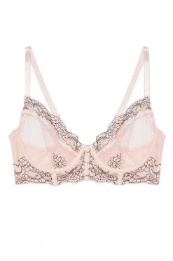 Hustler New In Bras Jenny Graphic Lace Blush Bra