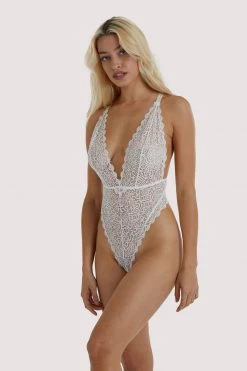 Wolf & Whistle Ariana Ivory Everyday Lace Body Everyday Lingerie