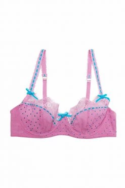 Playful Promises New In Bras Sophia Pink High Apex Bra