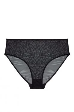 Playful Promises Curve Exclusive Brianna Black Mesh Highwaist