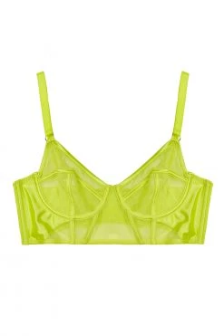 Felicity Hayward X PP Bras X PP Nahli Longline Lime Bra