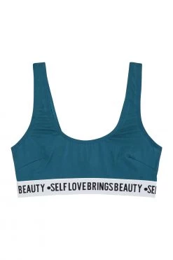 Felicity Hayward X PP X PP Self Love Teal Crop Top New In Bras