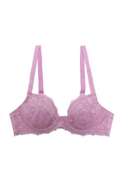 Wolf & Whistle Ariana Lilac Everyday Plunge Bra Bras