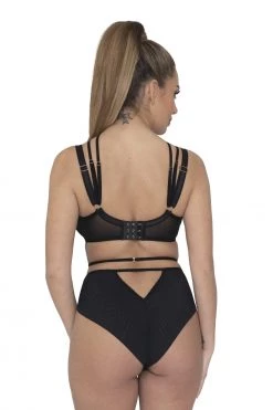 Scantilly By Curvy Kate Black Magic High Waist Brazilian