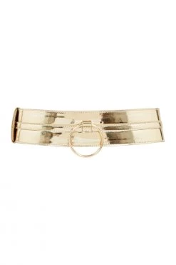 Regalia New In Accessories Ring Detail Belt Gold