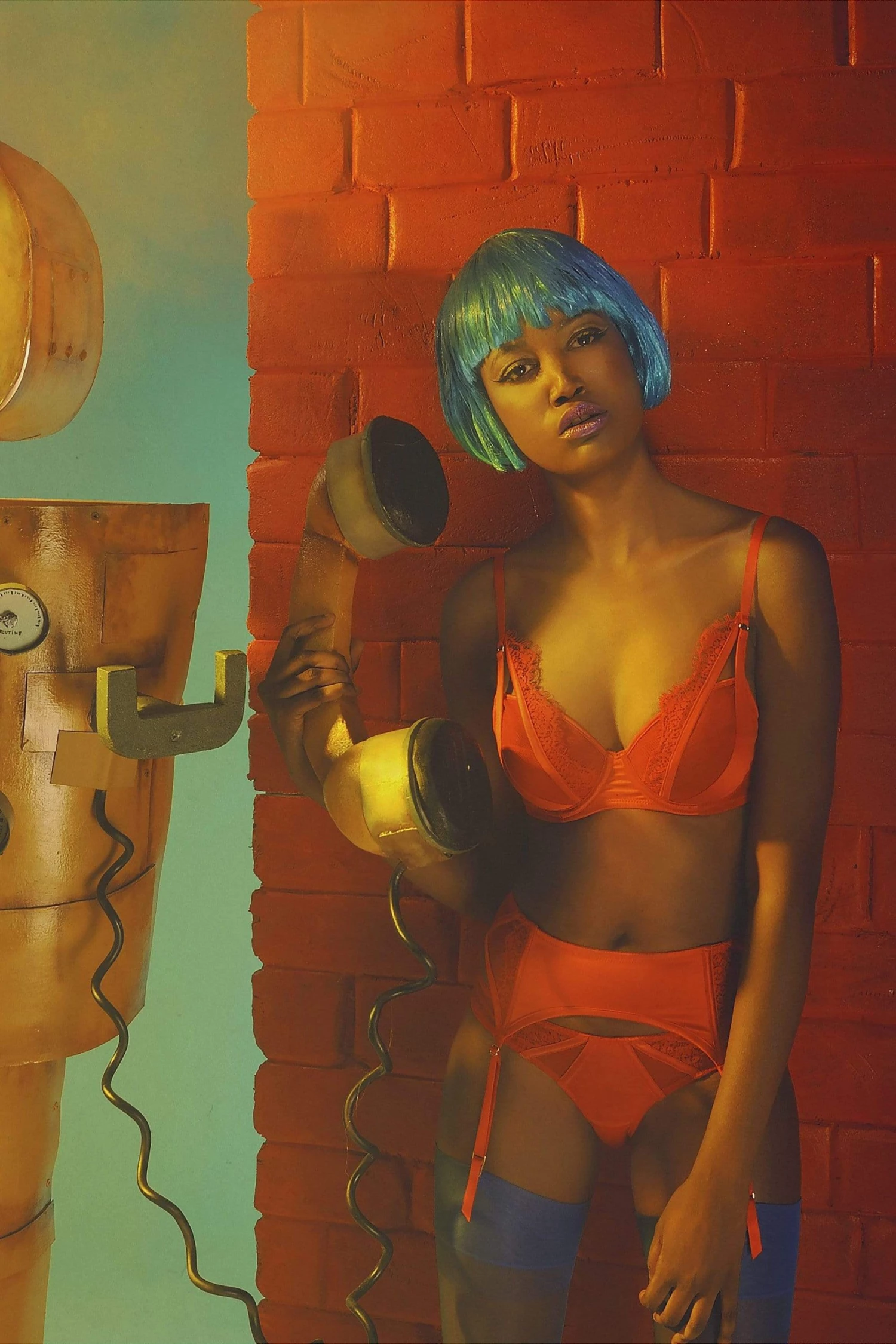 Playful Promises Zoya Fishnet And Lace Plunge Bra A - D Bras 1 Playful Promises Zoya Fishnet And Lace Plunge Bra A - D Bras